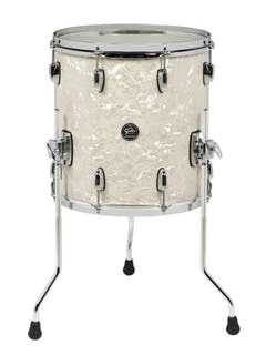 Gretsch Renown Maple timpano da terra 14" x 14", Vintage Pearl