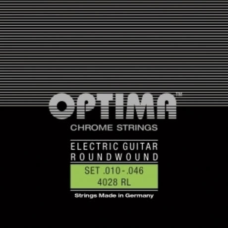 Optima Strings for E-guitar Chrome strings round wound - Set (4028RL)