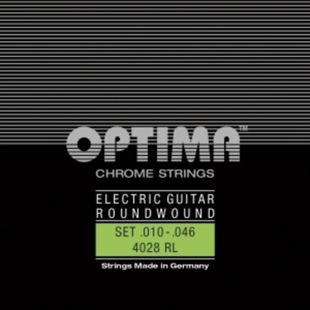 Optima corde per chitarra E-Guitar Chrome round wound - Set (4028RL)
