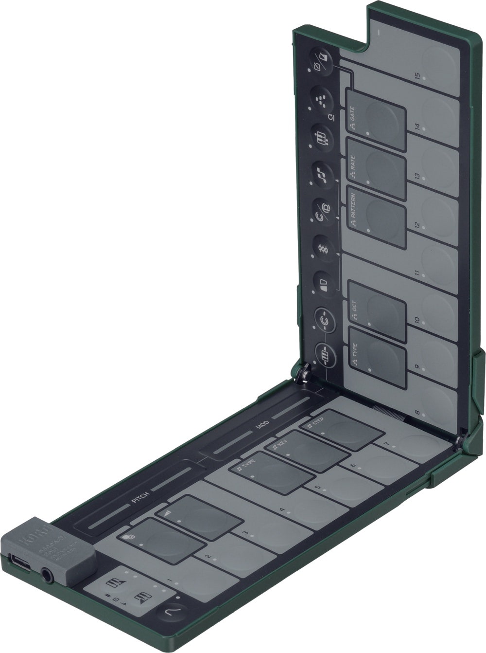 KORG nanoKEY Fold Verde alpino
