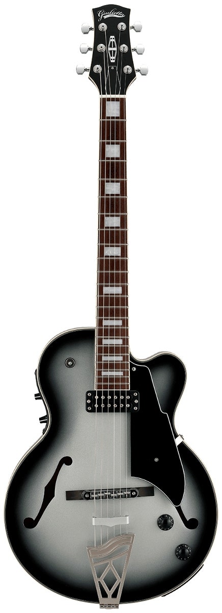 VOX Giulietta VGA-5TD Archtop Chitarre elettrica, Faded Silver