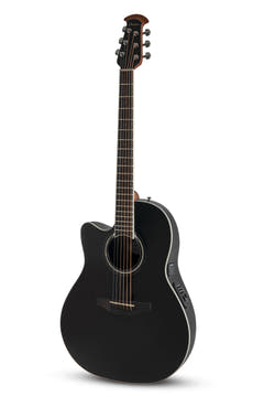 Ovation Chitarra E-Acoustic Celebrity CS Standard Mid Cutaway - Black (CS24L-5G-G)