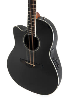 Ovation Chitarra E-Acoustic Celebrity CS Standard Mid Cutaway - Black (CS24L-5G-G)