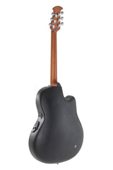 Ovation E-Acoustic Guitar Celebrity CS Standard Mid Cutaway - Black (CS24L-5G-G)