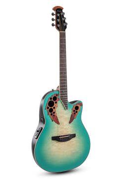 Ovation Chitarre E-acustica Celebrity Elite Plus Mid Cutaway - Mintburst (CE44X-9B-G)