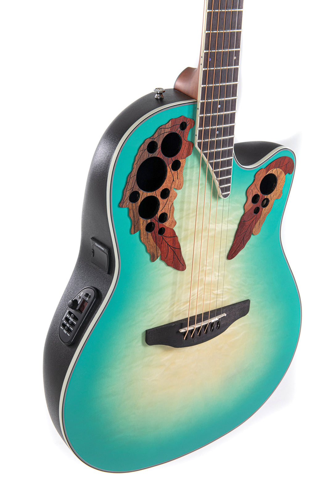 Ovation Chitarre E-acustica Celebrity Elite Plus Mid Cutaway - Mintburst (CE44X-9B-G)