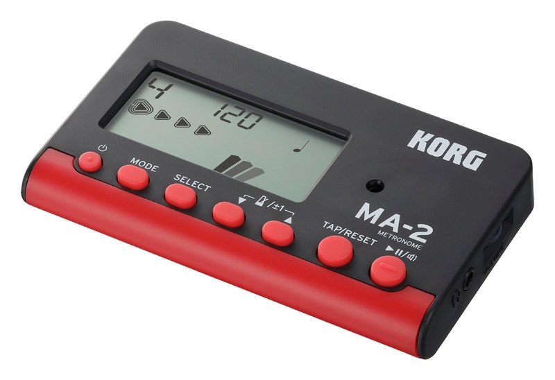 KORG MA-2-BKRD Metronomo, Black e Rosso.