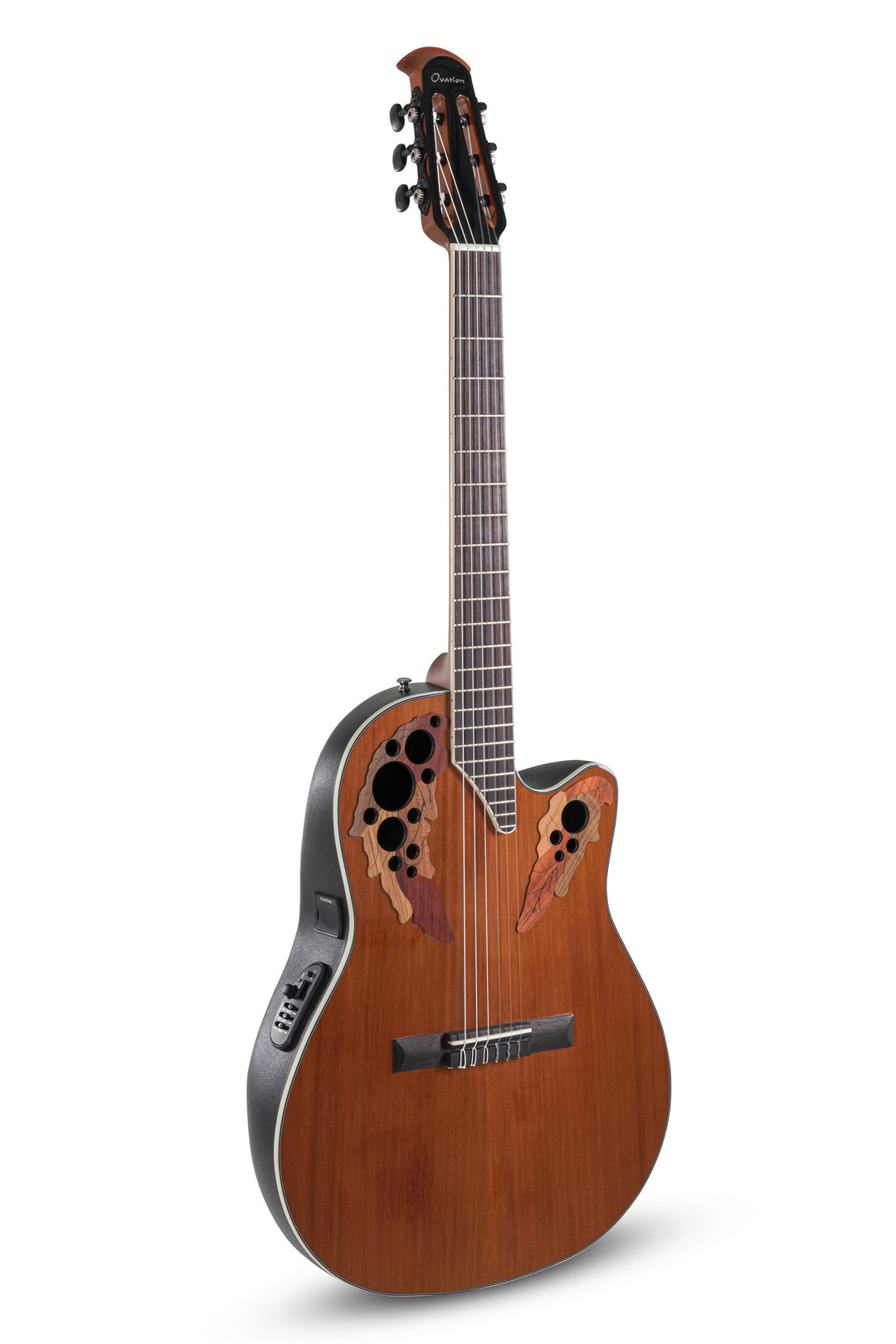 Ovation E-Acoustic Chitarre classica Celebrity MS Classic Nylon - Natural Gloss (CE44C-4A-G)