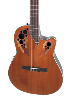 Ovation E-Acoustic Chitarre classica Celebrity MS Classic Nylon - Natural Gloss (CE44C-4A-G)