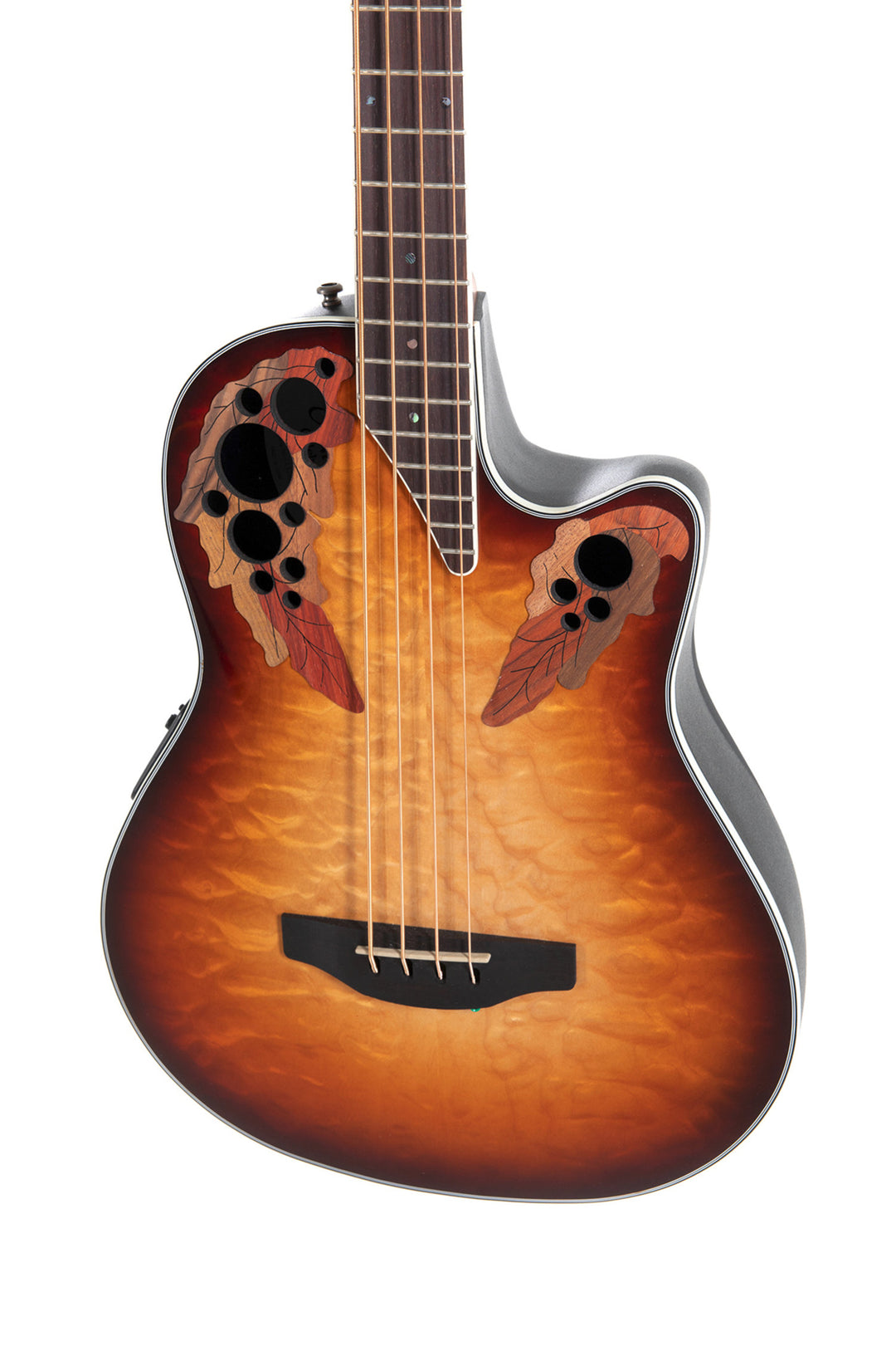 Ovation Basso E-Acoustic Celebrity E-Acoustic bass a 4 corde - Cognac Burst (CEB44X-7C-G)