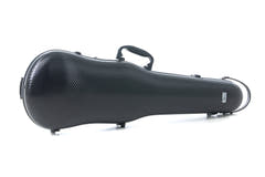 GEWA Polycarbonate 1.8 custodia sagomata per violino 4/4, nera