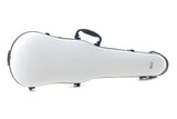 GEWA Polycarbonate 1.8 custodia sagomata per violini 4/4, bianca
