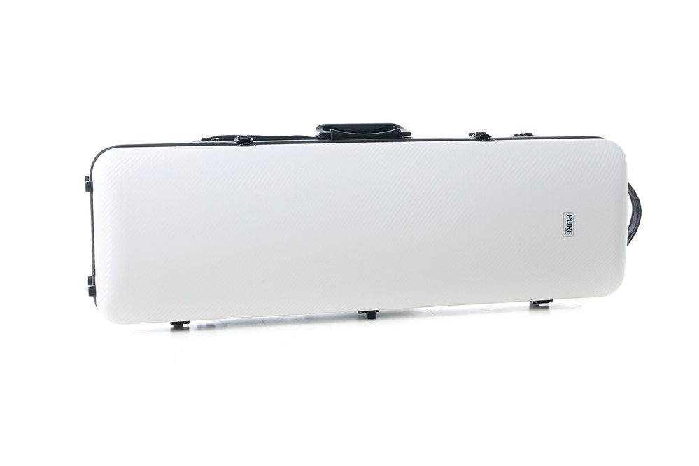 GEWA Polycarbonate 2.4 custodia per violini 4/4, bianca