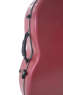 GEWA custodia per violoncello Polycarbonate 4.6 4/4, rossa