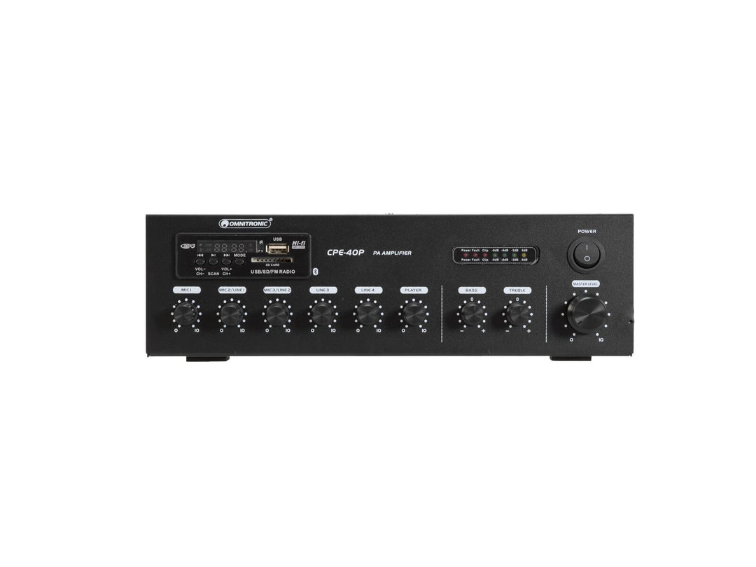 OMNITRONIC CPE-40P Amplificatore mixer PA