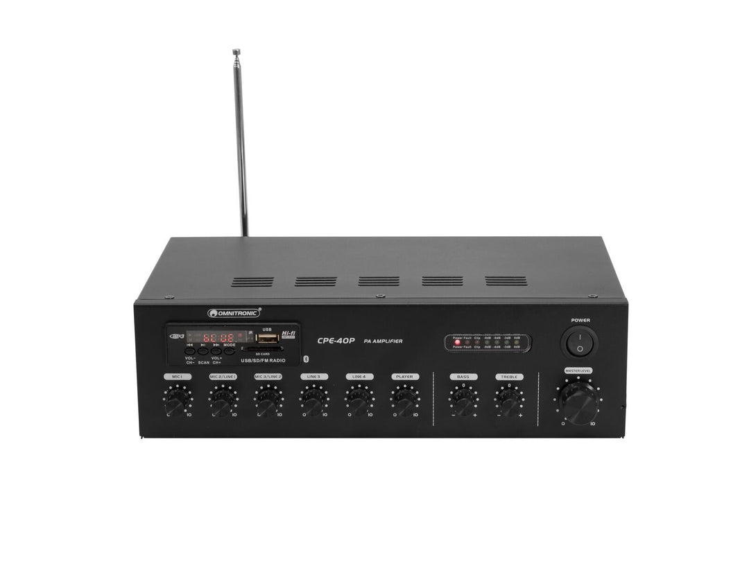 OMNITRONIC CPE-40P Amplificatore mixer PA