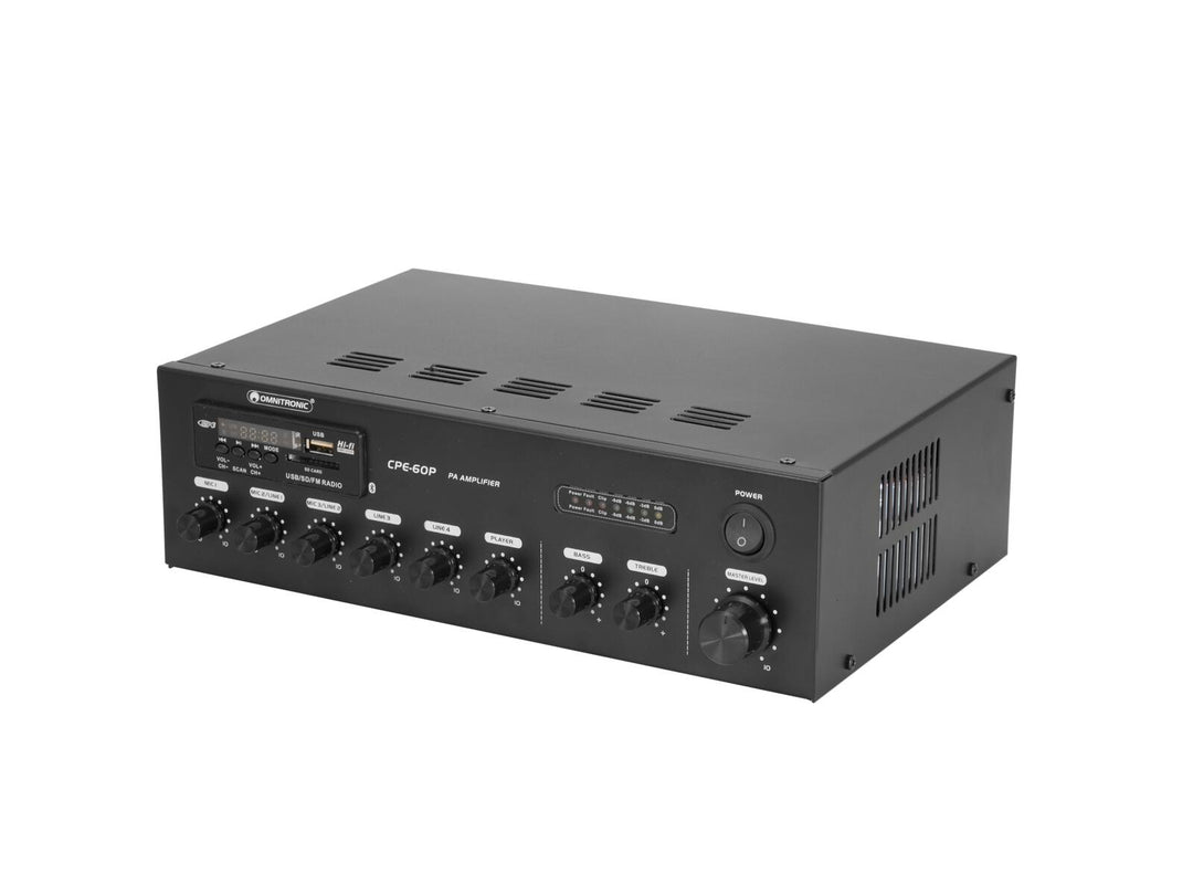 Amplificatore di missaggio PA OMNITRONIC CPE-60P