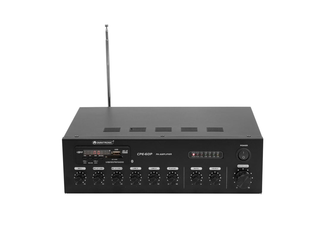 Amplificatore di missaggio PA OMNITRONIC CPE-60P