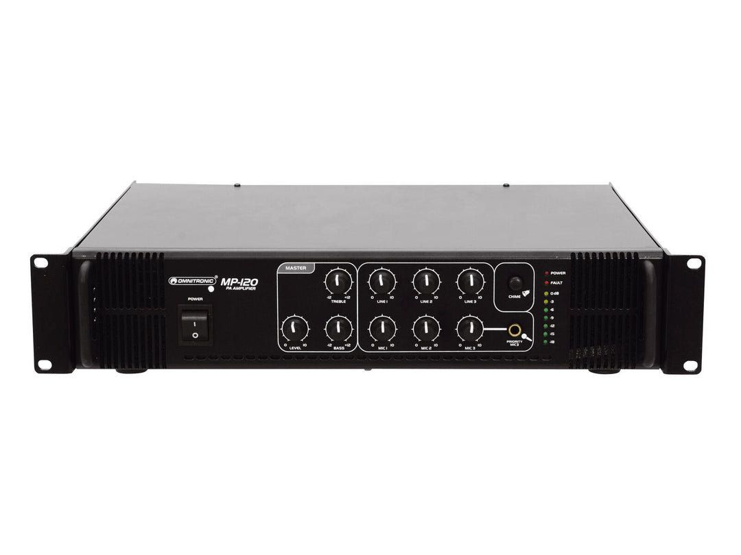 OMNITRONIC MP-120 Amplificatore mixer PA