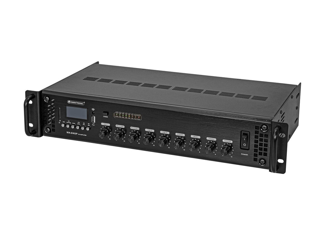 OMNITRONIC MA-240P amplificatore di missaggio PA