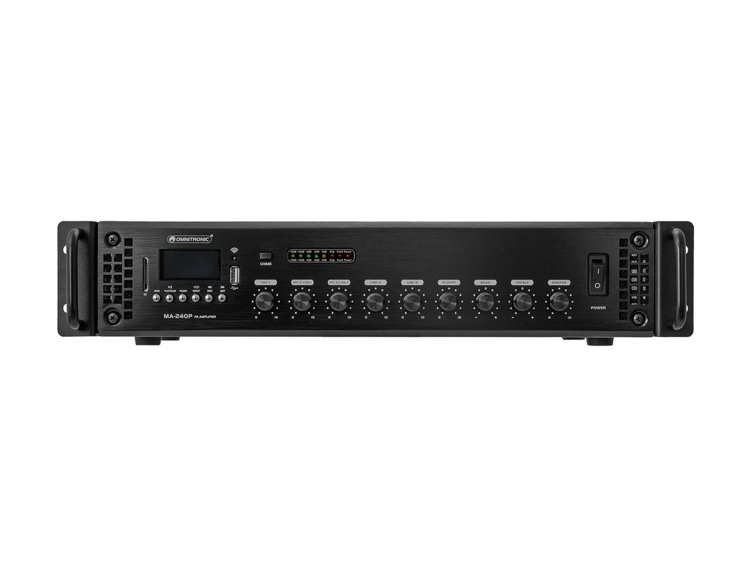 OMNITRONIC MA-240P amplificatore di missaggio PA