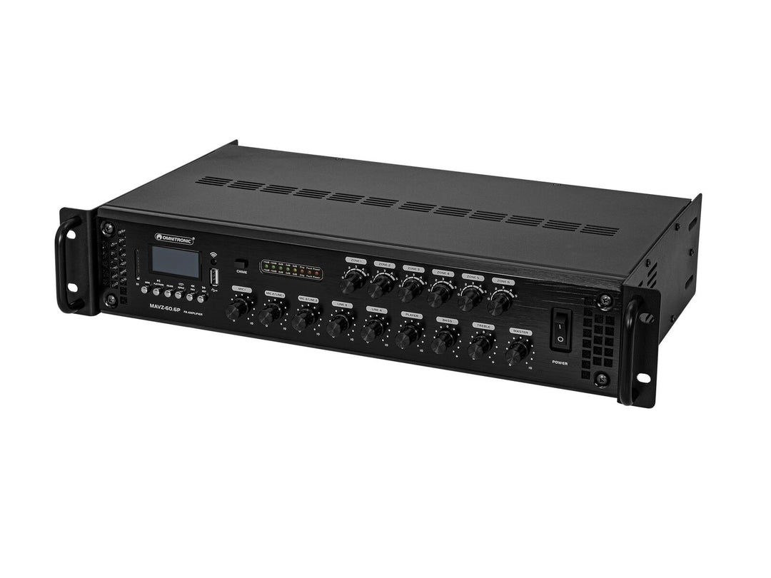 OMNITRONIC MAVZ-60.6P Amplificatore di missaggio PA