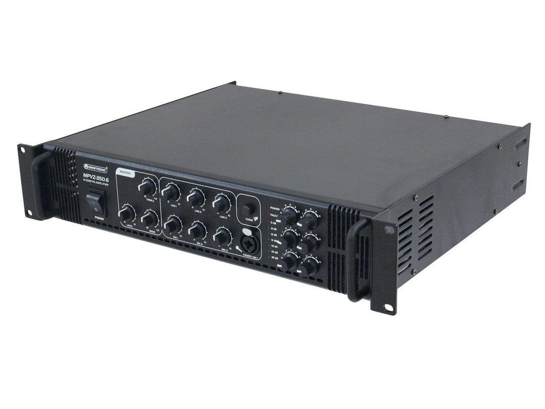 OMNITRONIC MPVZ-350.6 Amplificatore di missaggio PA