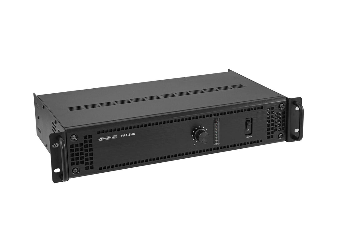 OMNITRONIC PAA-240 Amplificatore PA