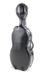 GEWA Polycarbonate 4.6 custodia per violoncello 4/4, nera, Rolly