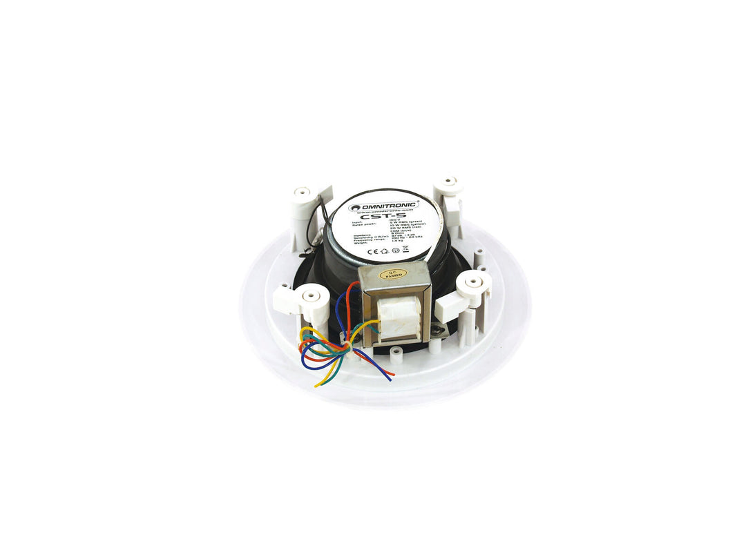 OMNITRONIC CST-5 Altoparlante da soffitto a 2 vie
