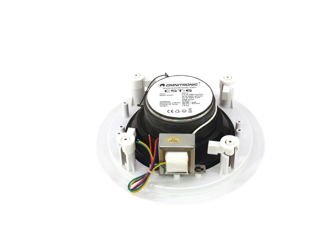 OMNITRONIC CST-6 Altoparlante da soffitto a 2 vie