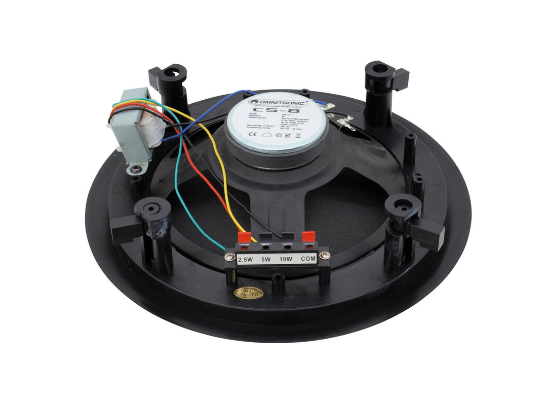 OMNITRONIC CS-8 Altoparlante da soffitto nero
