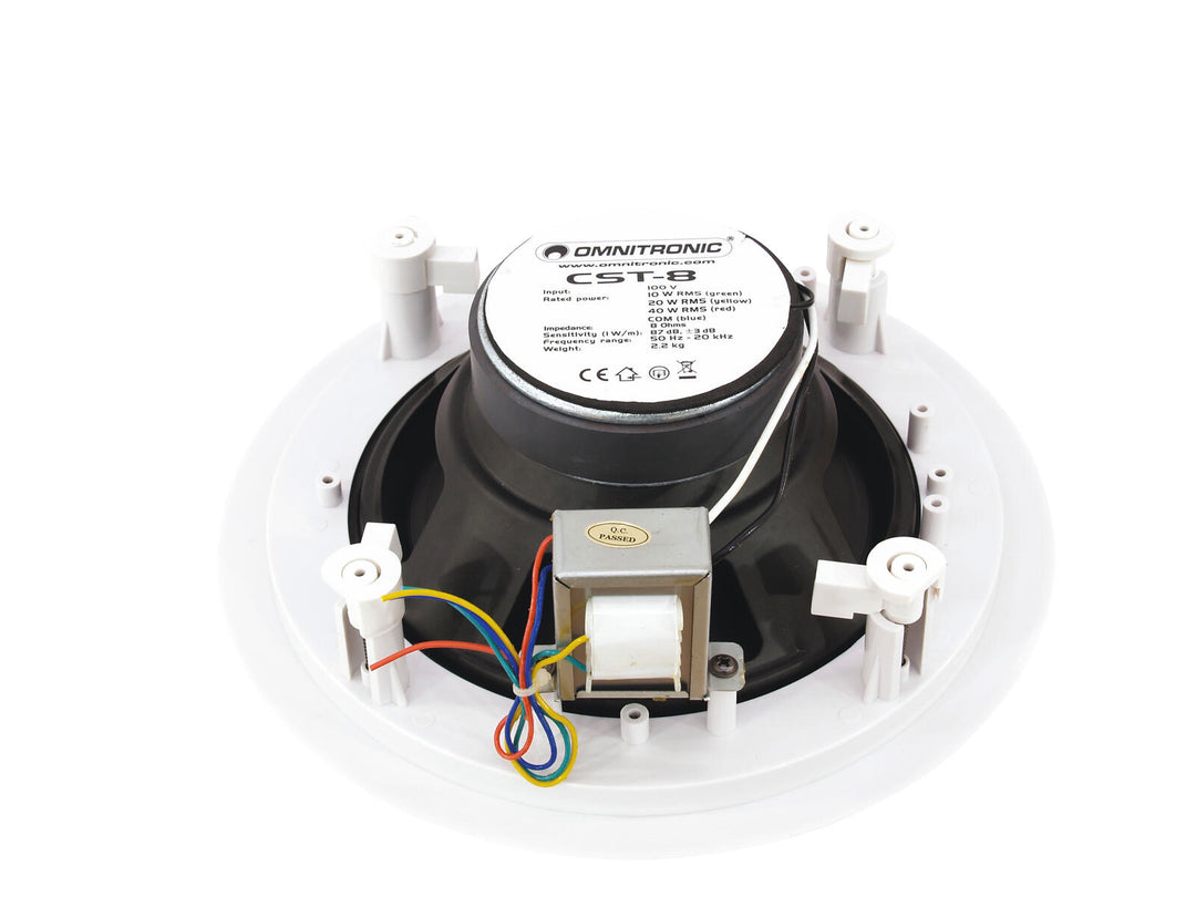 Diffusore da soffitto a 2 vie OMNITRONIC CST-8