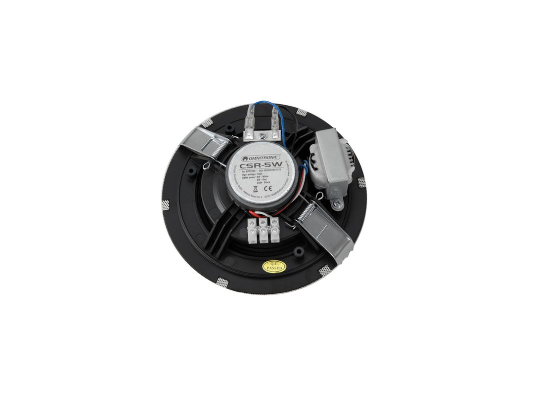OMNITRONIC CSR-5W Altoparlante da soffitto bianco