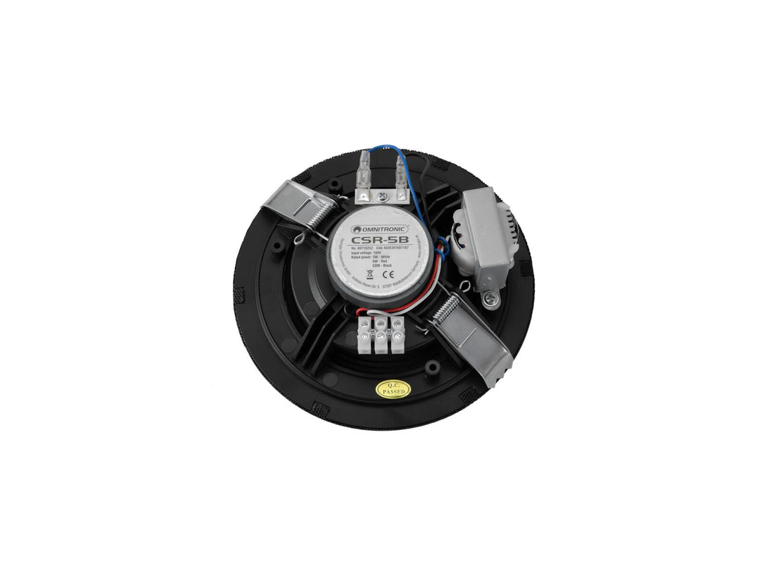 Altoparlante da soffitto OMNITRONIC CSR-5B nero