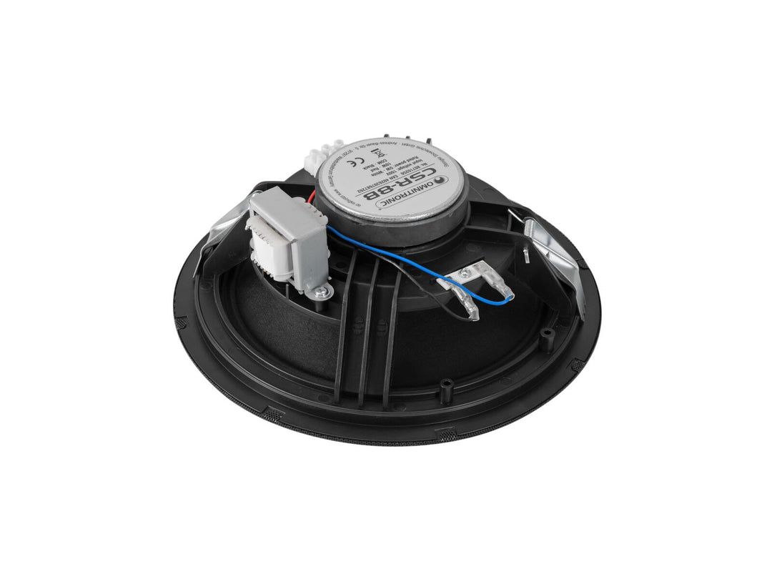 OMNITRONIC Altoparlante da soffitto nero CSR-8B