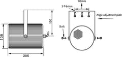 OMNITRONIC Altoparlante per proiettore PS-15
