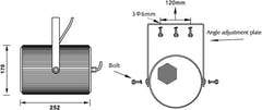 OMNITRONIC PS-20 Altoparlante Proiettore