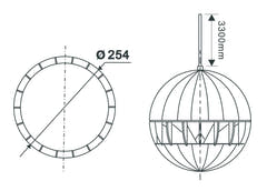 OMNITRONIC WP-1H Altoparlante da soffitto