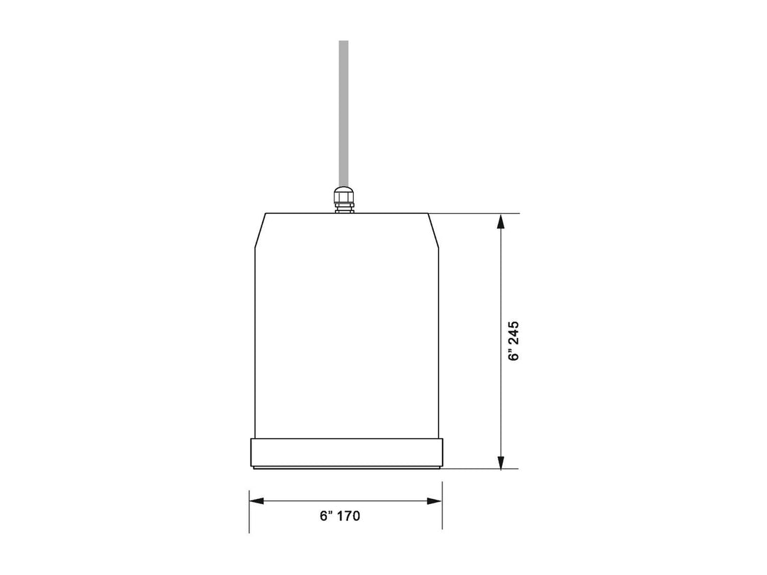 OMNITRONIC WP-15W Altoparlante da soffitto