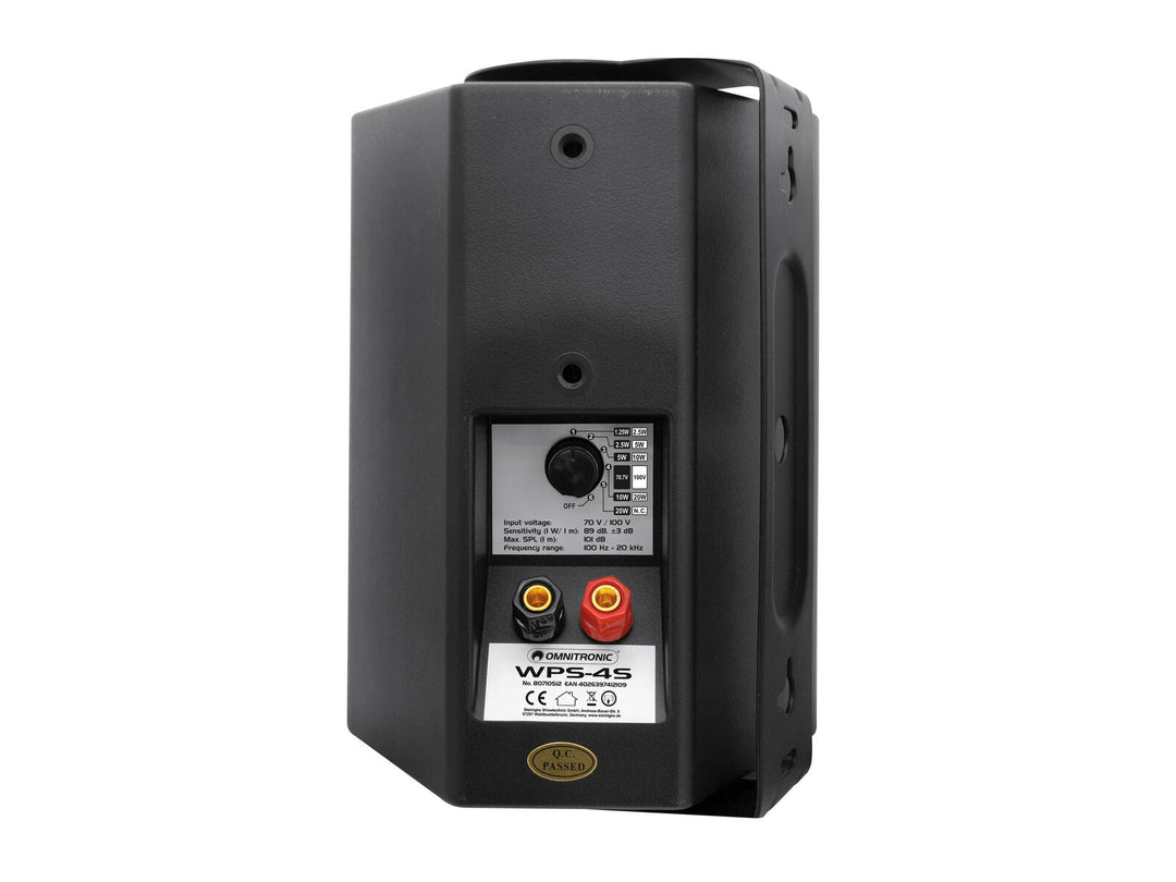 OMNITRONIC WPS-4S Diffusore da parete PA