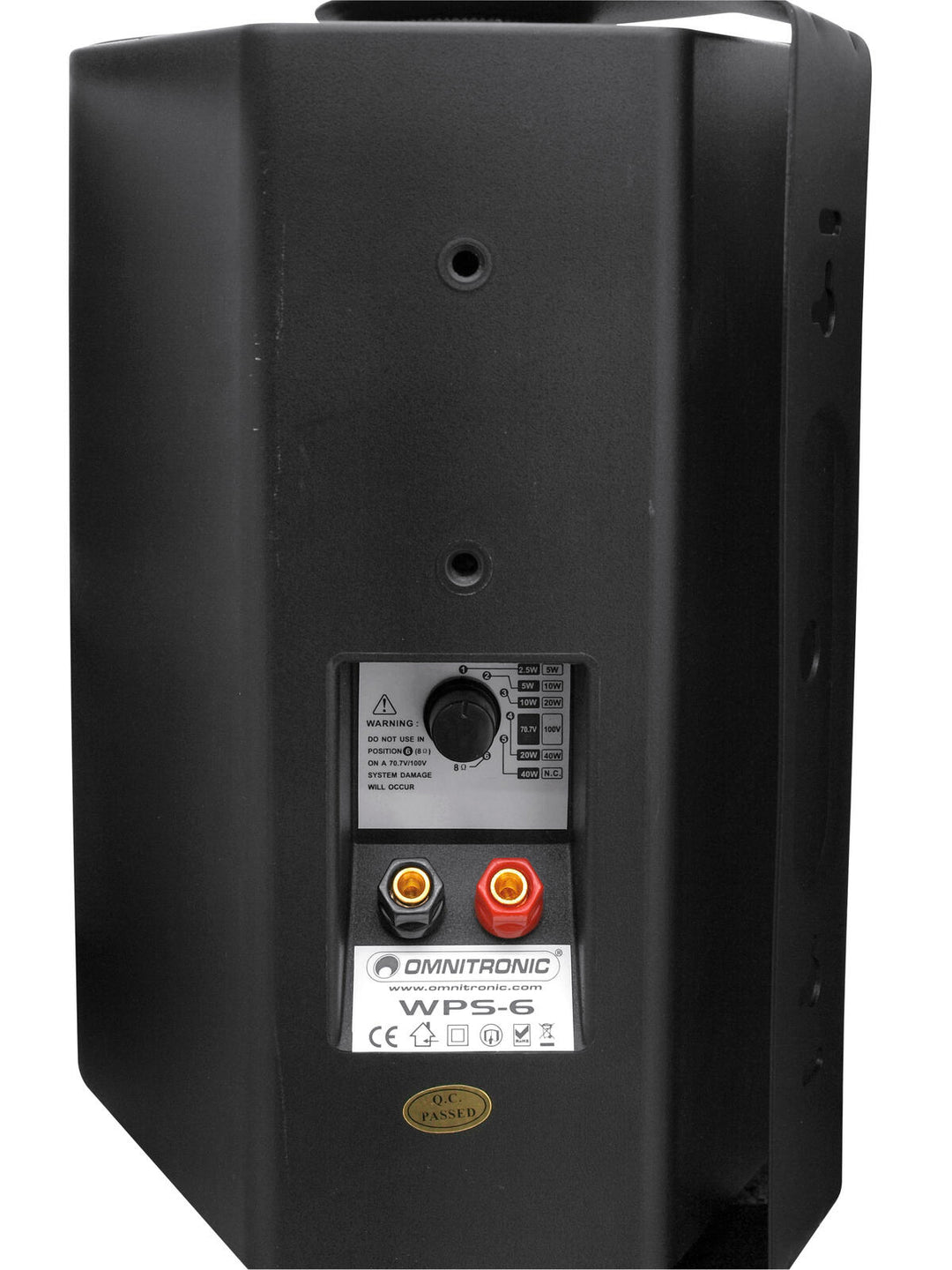 OMNITRONIC WPS-6S Altoparlante PA da parete