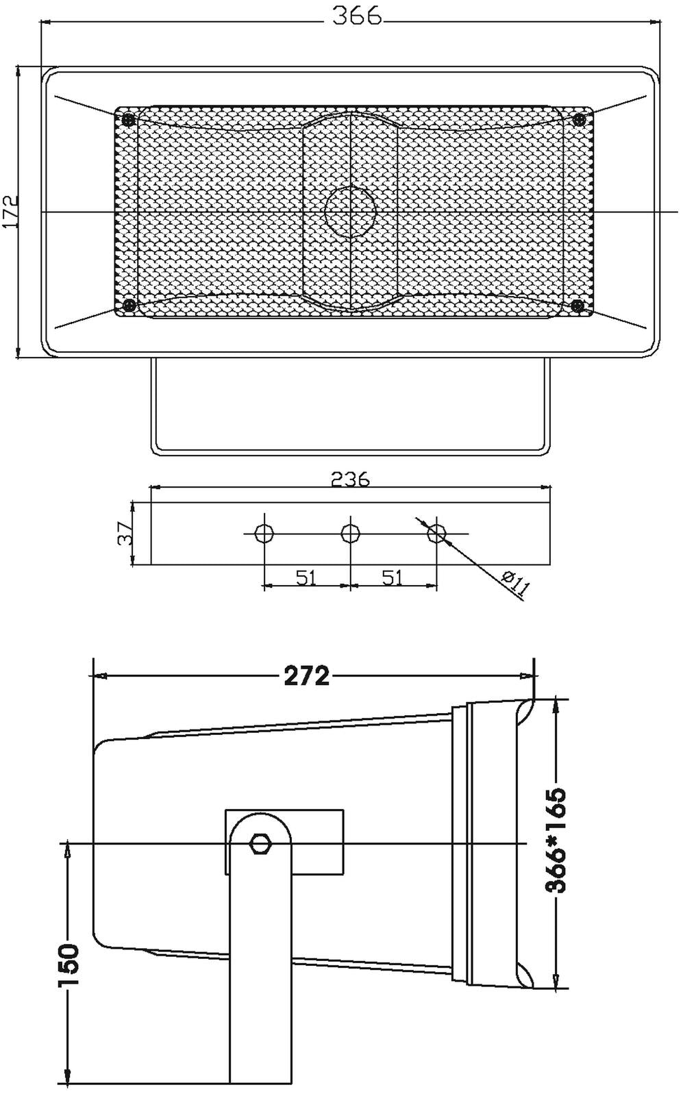 OMNITRONIC HS-50 PA Diffusore a tromba