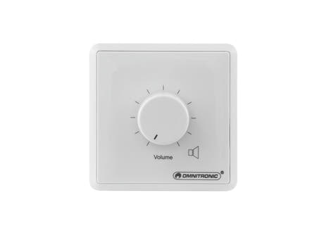 OMNITRONIC PA Volume Controller, 10 W mono wh
