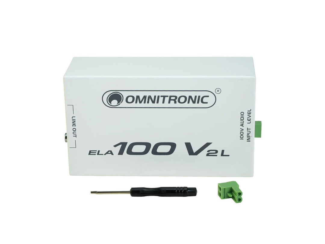 OMNITRONIC ELA-100V-2-L Trasformatore