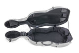 GEWA Polycarbonate 4.6 custodia per violoncello 4/4, grigia, Rolly