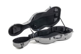 GEWA Polycarbonate 4.6 custodia per violoncello 4/4, grigia, Rolly