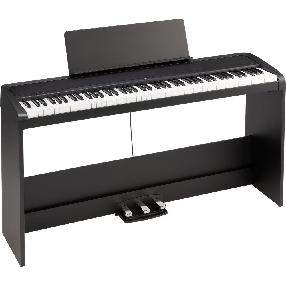 KORG B2+SP-BK Pianoforte digitale con stand, nero