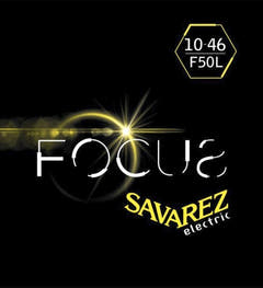 Savarez F50L Focus corde per chitarra elettrica, light .010 a .046