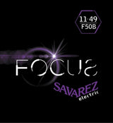 Savarez F50B Focus corde per chitarra elettrica, blues da .011 a .049